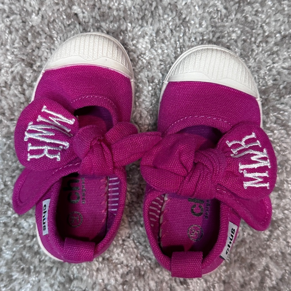 Monogram mWk - pink Chus - Athena canvas sneaker size 21